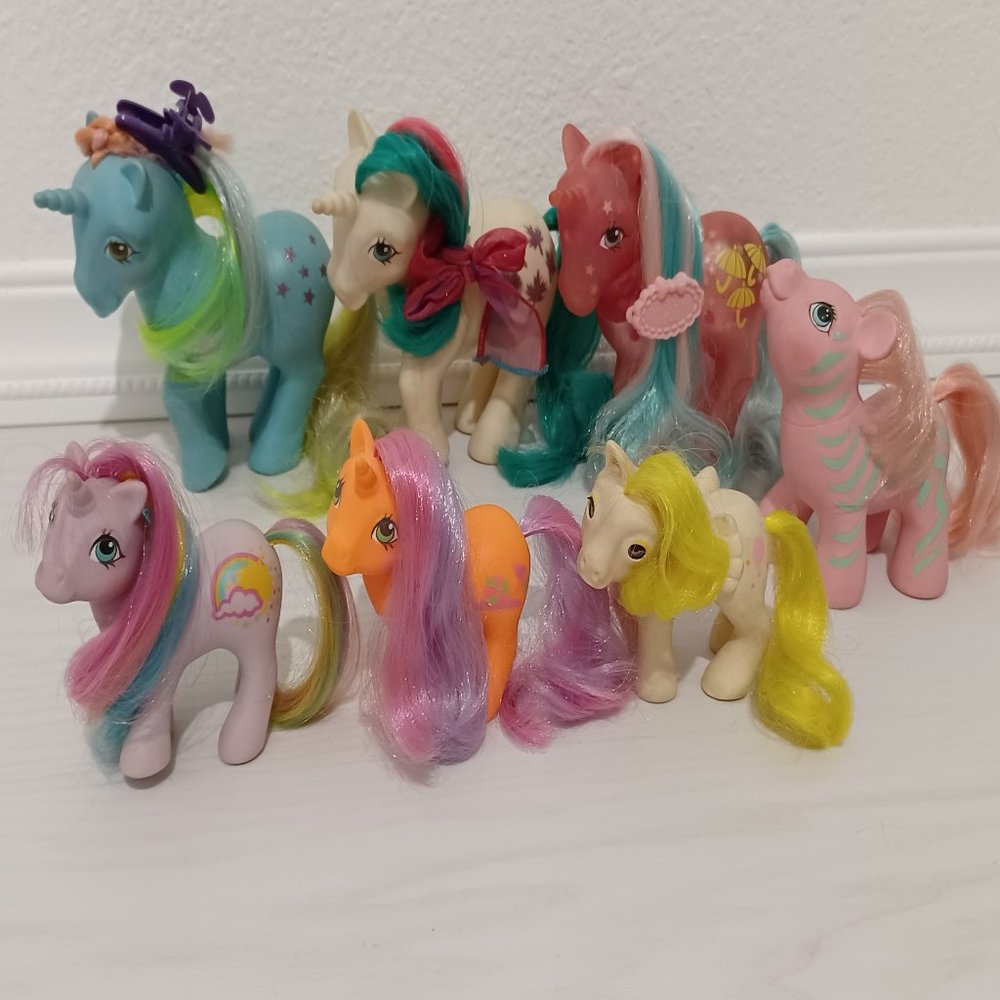 vintage 80s My Little Pony lot